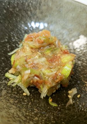 うめかつおねぎごま（おにぎりの具）-レシピのメイン写真