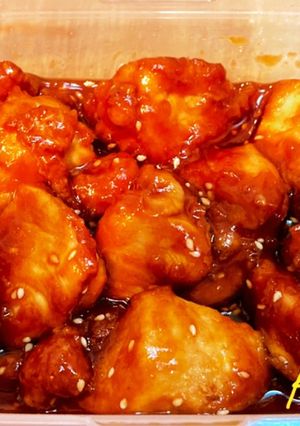 揚げたらすぐ漬ける！ヤンニョムチキン-レシピのメイン写真