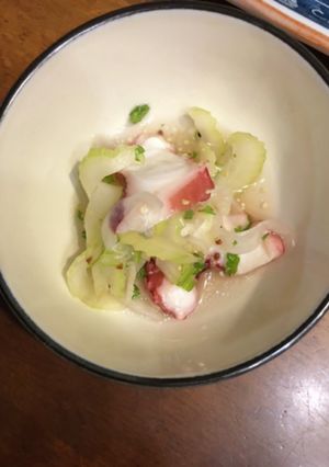 タコとセロリサラダ-レシピのメイン写真