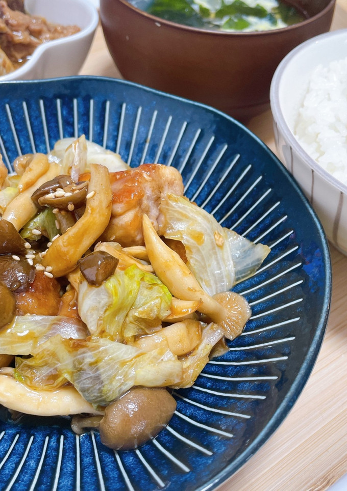 鶏ももとしめじのオイスター炒め-レシピのメイン写真