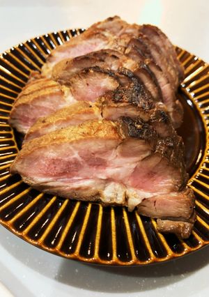 肉塊で！味噌焼豚！-レシピのメイン写真