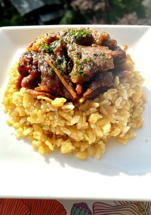 焼肉オンザ炒飯-レシピのメイン写真