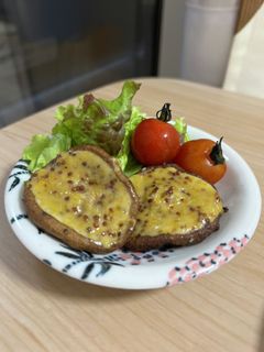 ハニーマスタード椎茸-レシピのメイン写真