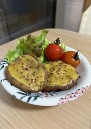 ハニーマスタード椎茸-レシピのメイン写真