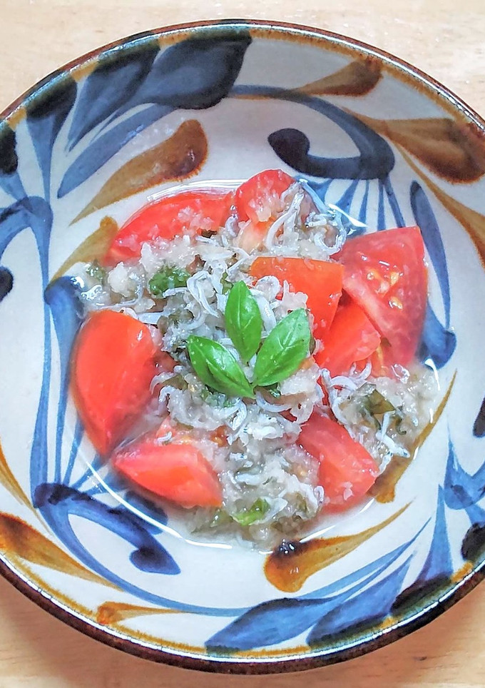 トマトとシラスと大根おろしの甘酢和え-レシピのメイン写真