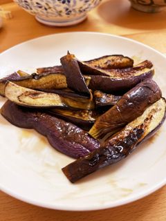 ナスの醤油炒め-レシピのメイン写真