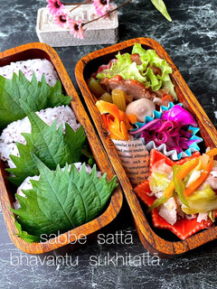 令和四年七月八日 おにぎり弁当-レシピのメイン写真
