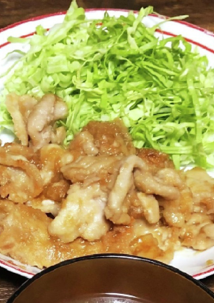 我が家の生姜増し増し生姜焼き-レシピのメイン写真