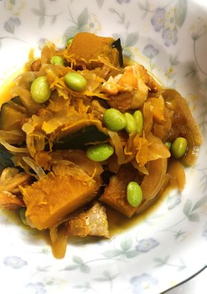 かぼちゃの煮物-レシピのメイン写真