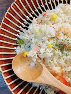 炊飯器で!おかわりエビピラフ【簡単料理】-レシピのメイン写真