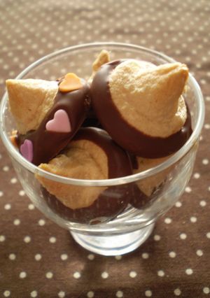 しゅわっとメレンゲ～チョコがけ～-レシピのメイン写真