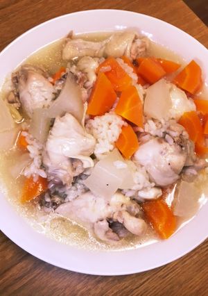 ダシダで圧力鍋参鶏湯風スープ-レシピのメイン写真