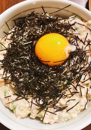 刻んで和えて栄養満点!なっとうふ丼-レシピのメイン写真
