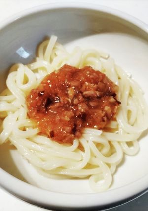 子ども向けジャージャーうどん-レシピのメイン写真