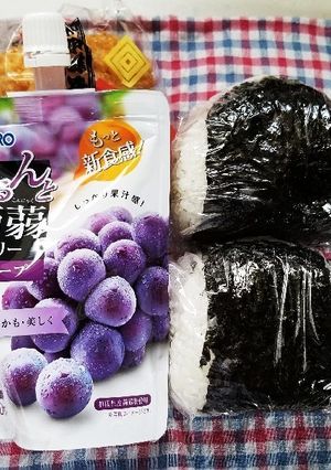 おにぎり弁当(7.9)-レシピのメイン写真