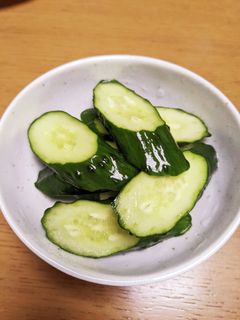 簡単 白だしできゅうりの浅漬け-レシピのメイン写真