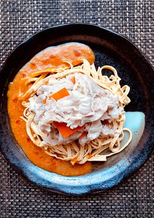 干絲豆腐と胡麻ダレ冷しゃぶ-レシピのメイン写真