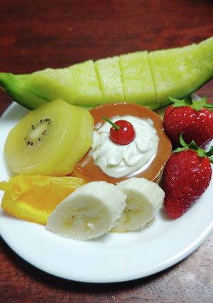 フライパンで蒸しプリン卵ひとつ-レシピのメイン写真