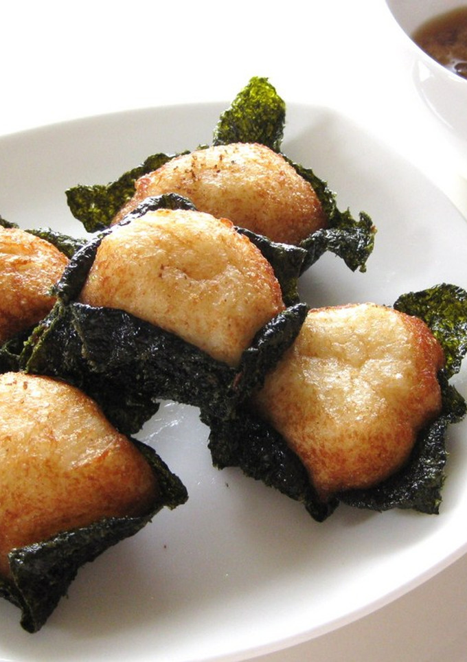 まんまるふわふわ大和芋の磯辺揚げ-レシピのメイン写真