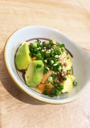 アボカドサーモンのさっぱり納豆ポン酢和え-レシピのメイン写真