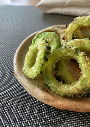 カレー味のゴーヤ唐揚げ♪-レシピのメイン写真