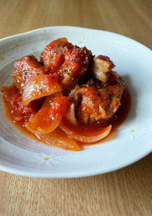 豚スペアリブのトマト煮-レシピのメイン写真