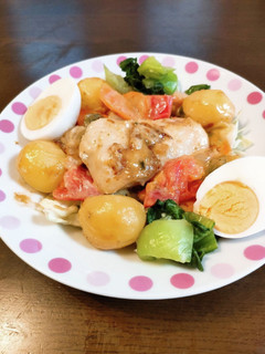 たらと野菜のチリマヨソース煮-レシピのメイン写真