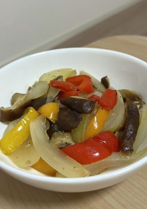 油不使用♪キノコと野菜のナンプラー炒め-レシピのメイン写真