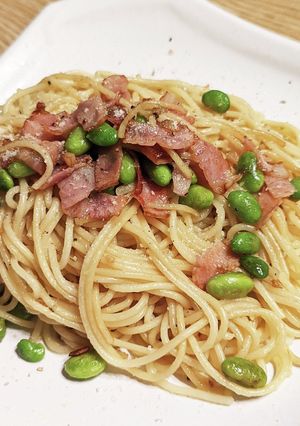 チートデイ必見!ガリバタ夏パスタ-レシピのメイン写真