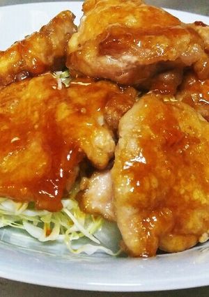 鶏モモ肉のパリパリ照り焼き(簡単)-レシピのメイン写真