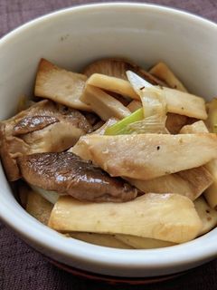 エリンギとねぎの粉山椒炒め-レシピのメイン写真