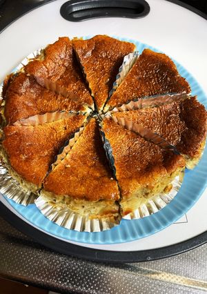 バナナとごまのチーズケーキ-レシピのメイン写真
