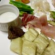 ナスサラダヨーグルトソースがけ