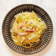 รูปของ 春キャベツたっぷりのアンチョビパスタ