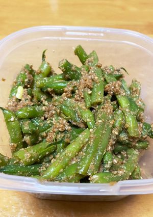 インゲンの胡麻和え-レシピのメイン写真