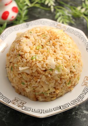 簡単リメイク！カニ炒飯　-レシピのメイン写真