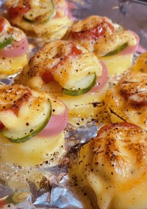 ひとくちホットポテサラ-レシピのメイン写真