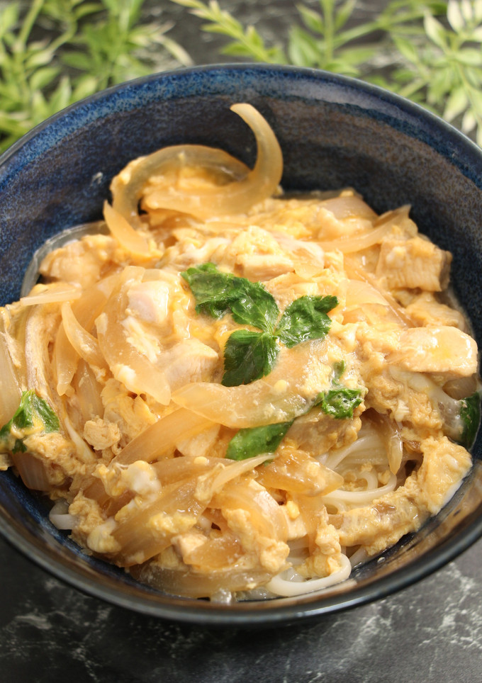 簡単！親子丼風うどん-レシピのメイン写真