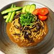 きくらげ満喫♪海苔佃煮でクリーミーパスタ