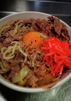 白ワインでランクアップ牛丼@≧3≦@❩ノ-レシピのメイン写真