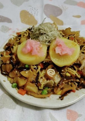 大根漬物ステーキ&切干&ごま&とろろ昆布-レシピのメイン写真