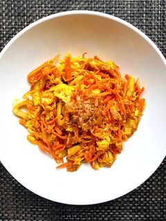 人参シリシリ 竹輪入り-レシピのメイン写真