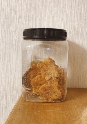 生玄米からつくるライスクラッカー-レシピのメイン写真