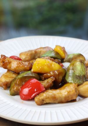 豚肉と夏野菜の黒酢酢豚-レシピのメイン写真