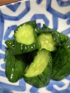 胡瓜の辛子漬-レシピのメイン写真