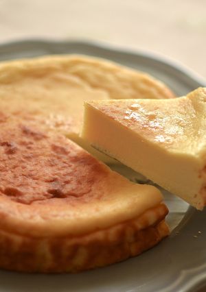 究極しっとり！【リコッタチーズケーキ】-レシピのメイン写真