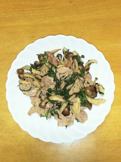 大葉と豚肉の醤油炒め-レシピのメイン写真