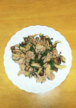 大葉と豚肉の醤油炒め-レシピのメイン写真