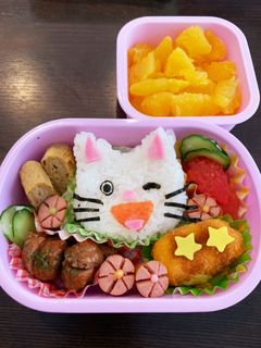 ノンタンキャラ弁☆幼稚園用☆2歳-レシピのメイン写真