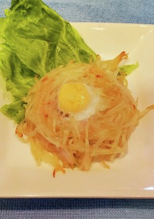 千切りじゃが芋お焼き-レシピのメイン写真